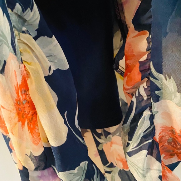 High-Low Floral Print Dress - EUC 🌸 - Picture 14 of 16